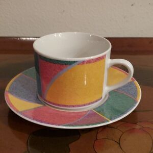 Misono Rhythm 8723 Cup and Saucer Set VINTAGE